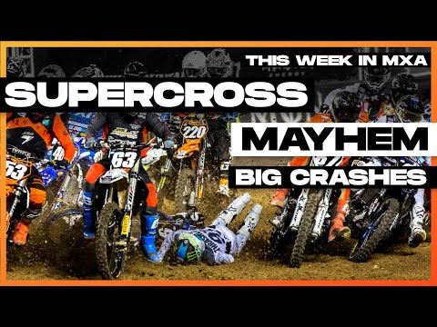Supercross Crash Mayhem in Orlando! - This Week in MXA Episode 9