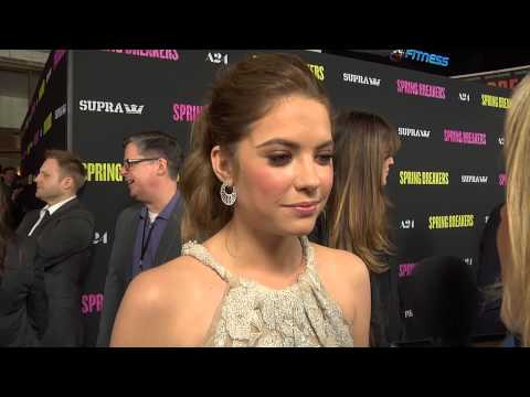 Ashley Benson Interview - 'Spring Breakers' Premiere - YouTube