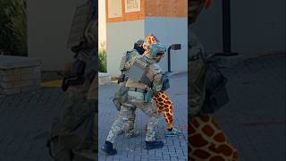 ICE Arrest Giraffe in Portland Oregon!
