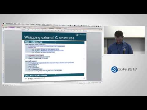 Image from Cython: Speed up Python and NumPy, Pythonize C, C++, and Fortran, SciPy2013 Tutorial, Part 3 of 4