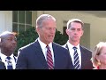 WATCH: Democrats must open up the government before negotiating budget, Thune says at White House
