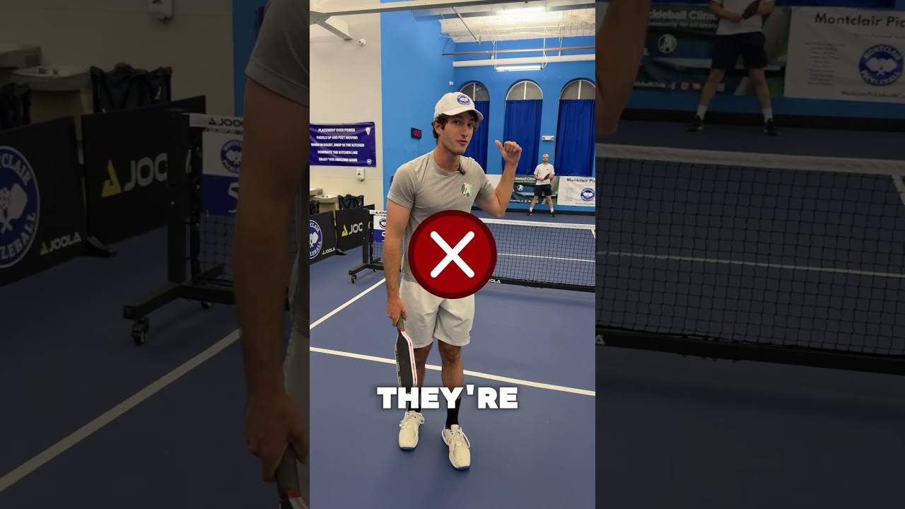 This ONE thing is the key to putting away your overheads 🔑 #shorts #pickleball #overheads