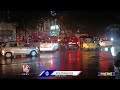 Tree Collapsed At Jubilee Hills Causes Traffic Jam | Hyderabad Rains | V6 News  - 03:24 min - News - Video