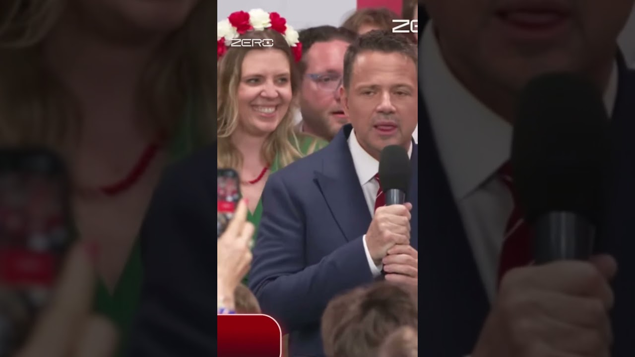 TRZASKOWSKI PRZEMAWIA PO OGŁOSZENIU WYNIKÓW