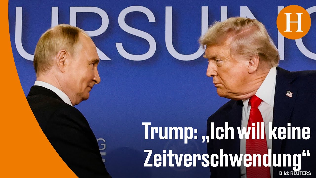 Ukraine-Frieden: Trump stellt kurzfristigen Gipfel mit Putin in Budapest wieder infrage