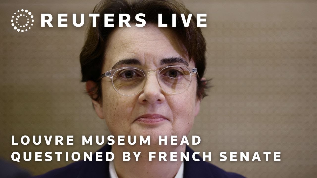LIVE: Louvre museum head questioned by French Senate after high-profile heist