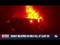 Firefighters battle deadly wildfires in Chile  - 01:29 min - News - Video