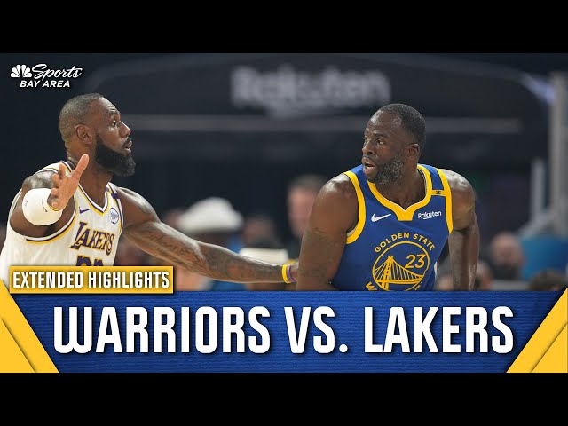 Warriors vs. Lakers highlights: Top plays in Golden State’s 115-113 loss | NBC Sports Bay Area