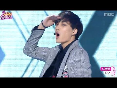 EXO - Growl, 엑소 - 으르렁, Music Core 20140308