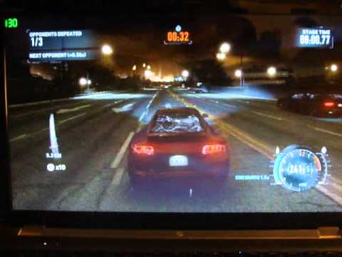 Need for Speed The Run on HP Pavilion dv7 (6490m overclocked)