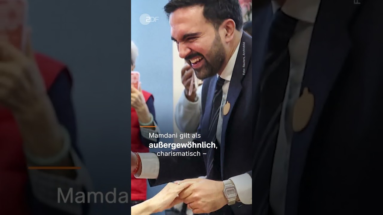 Demokrat und Trump-Widersacher: Zohran Mamdani gewinnt Bürgermeisterwahl in New York | shorts