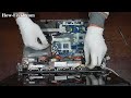 How to reassemble laptop Packard Bell TV11HC