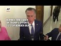 Mitt Romney calls Trumps efforts to stop border resolution appalling  - 01:08 min - News - Video