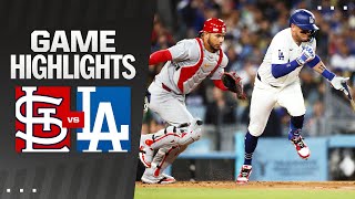 Cardinals vs. Dodgers Game Highlights (3/29/24) | MLB Highlights