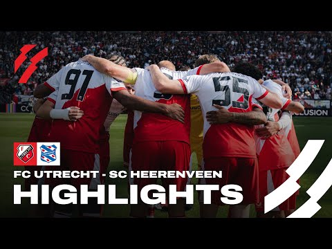 FC Utrecht - sc Heerenveen | HIGHLIGHTS