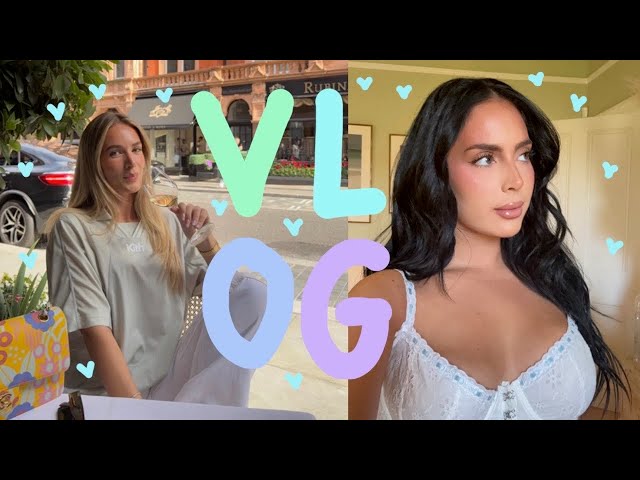 A RANDOM VLOG! | facegym, night away + hair! | Sophia and Cinzia | ad