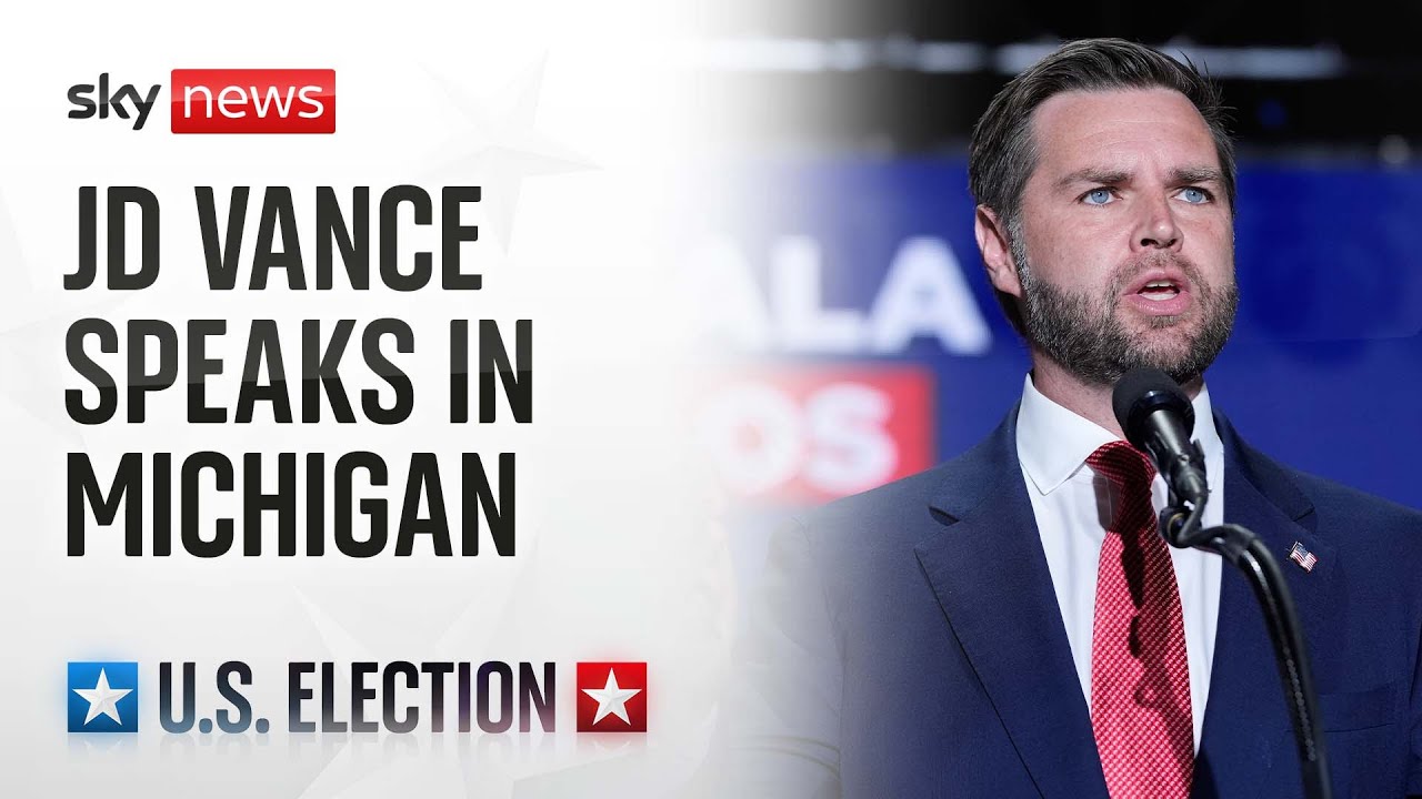 Watch live: Republican vice presidential nominee JD Vance delivers campaign speech