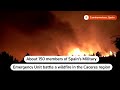 Firefighters battle raging wildfires in Spain | REUTERS  - 00:32 min - News - Video