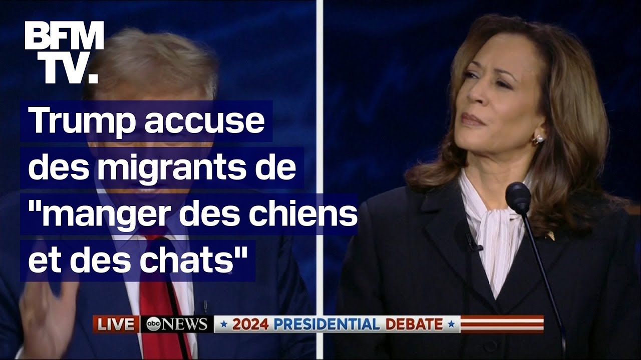 "Ils mangent les chiens des habitants": en plein débat, Trump relaie une fake news sur les migrants