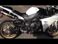 2013 Yamaha R1 with Akrapovic without DB-Killer