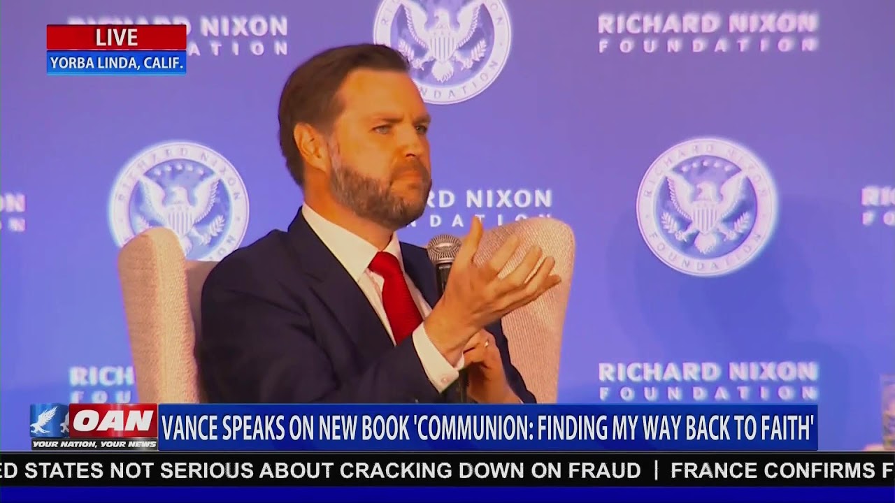 LIVE: VP VANCE SPEAKS AT RICHARD NIXON FOUNDATION