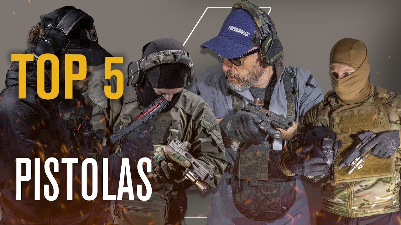 TOP 5 de PISTOLAS de AIRSOFT