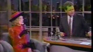 Bette Davis on Letterman