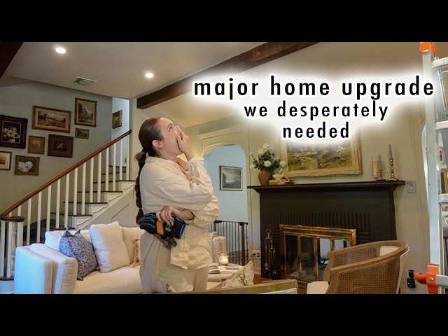 major & simple HOME UPGRADE + flea market shopping