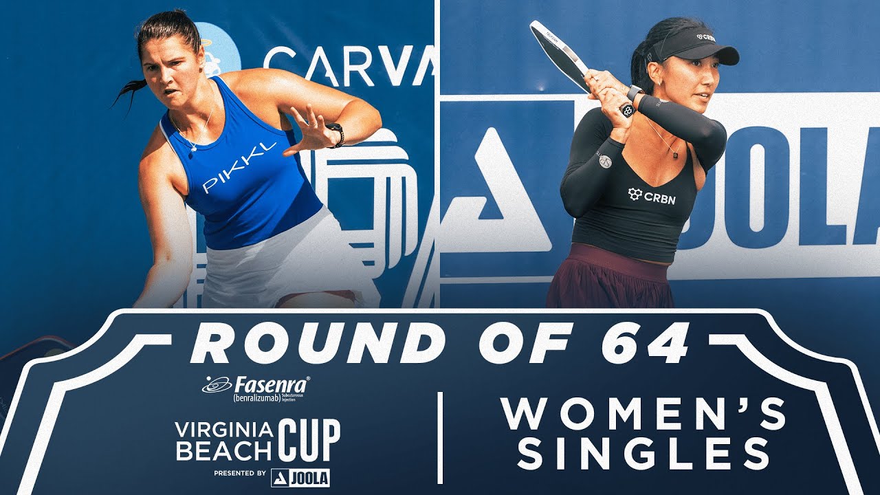 Zoey Weil v Danna Funaro at the Fasenra Virginia Beach Cup presented by Joola
