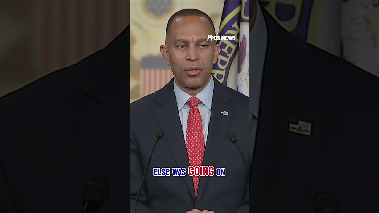 Top Dem's 4-word excuse for not attending Kirk vigil #foxnews #shorts #us #news