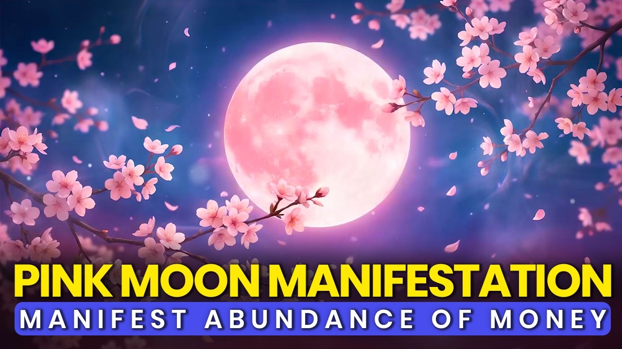 Full Moon Manifestation Portal (Pink Moon): Manifest Abundance of Money Your Way