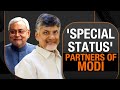 Chandrababu Naidu and Nitish Kumar are demanding a special status for Andhra Pradesh and Bihar