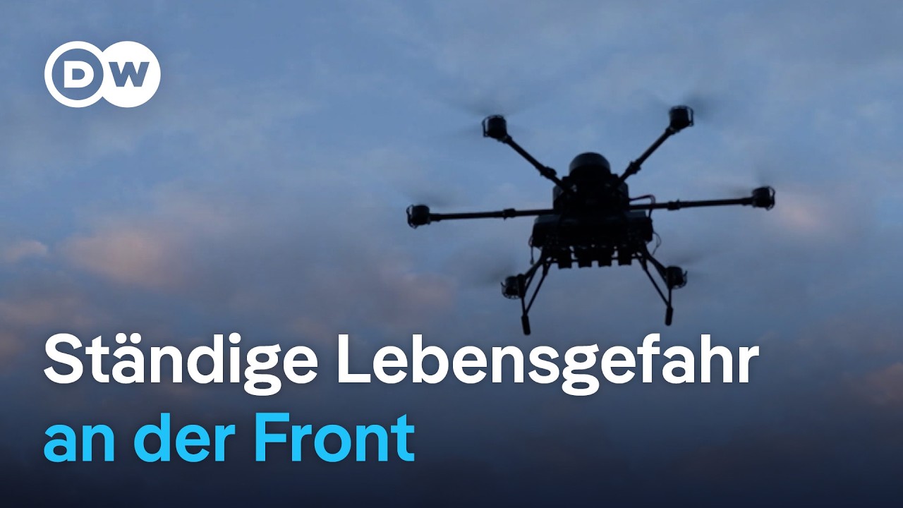 DW-Team entkommt nur knapp russischer Kamikaze-Drohne | DW Nachrichten