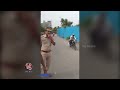 Traffic Police Helped UPSC Student In Reaching Exam Hall In Time, Who Was Running Late To Exam | V6  - 01:11 min - News - Video