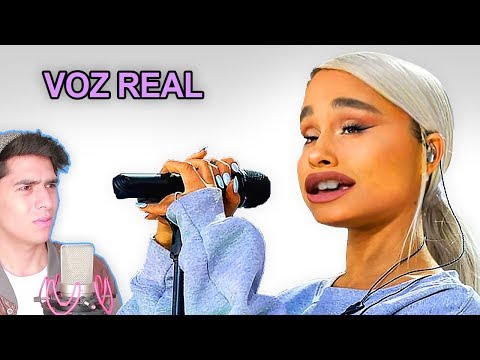 Escuchando la VOZ REAL de Ariana GRANDE sin AutoTune | Vargott