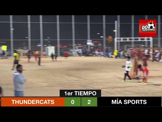 1er TIEMPO Final 2015 THUNDERCATS va MÍA SPORT West United SLEAGUE