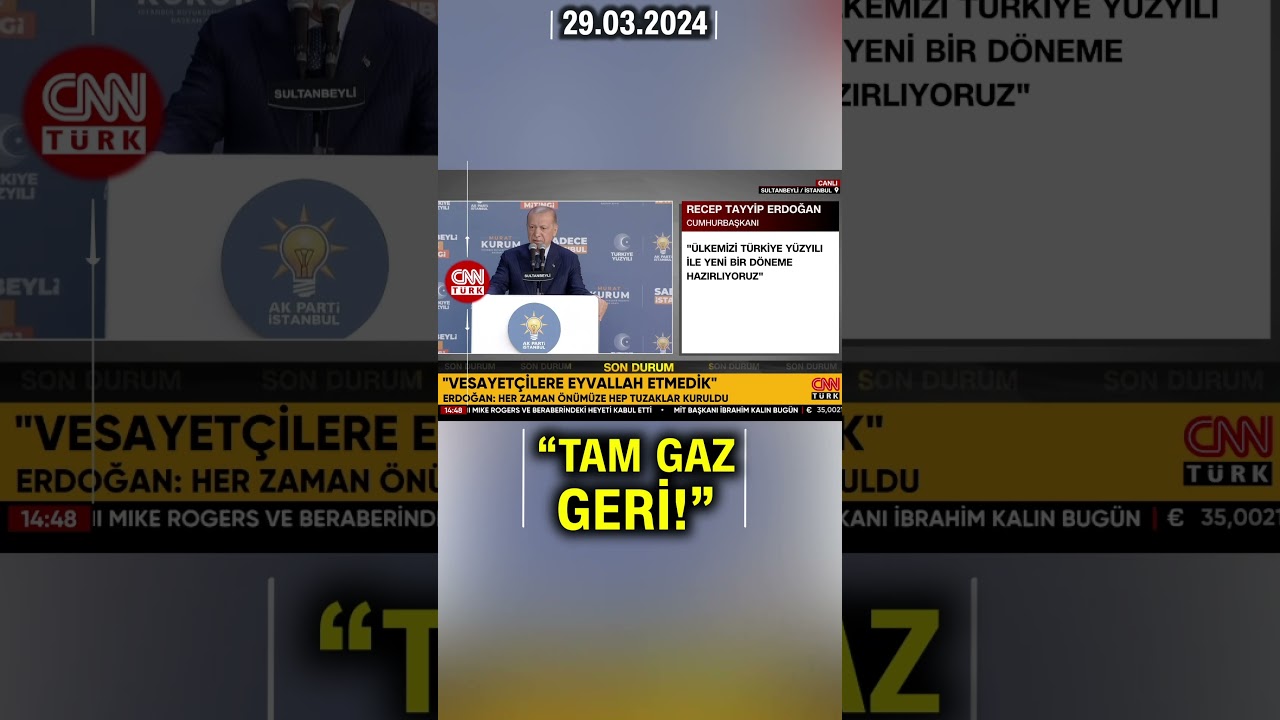 Erdoğan'dan İmamoğlu'na Tepki: "İstanbul'dan Başka Her İşle Uğraştı, Ne Tam Yol İlerisi?" #Shorts