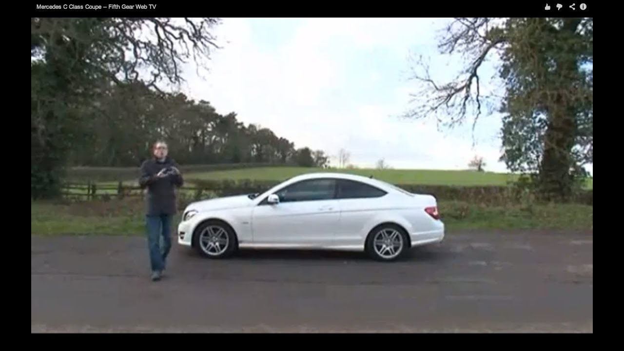 Mercedes c class coupe youtube #6