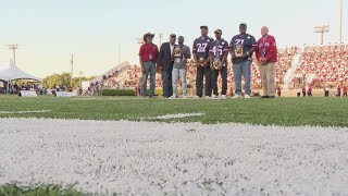 South Carolina State honors the "Great Eight" and the MEAC champion Bulldog basketball team