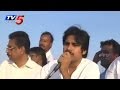 Pawan Kalyan interacts with cyclone victims at Visakha