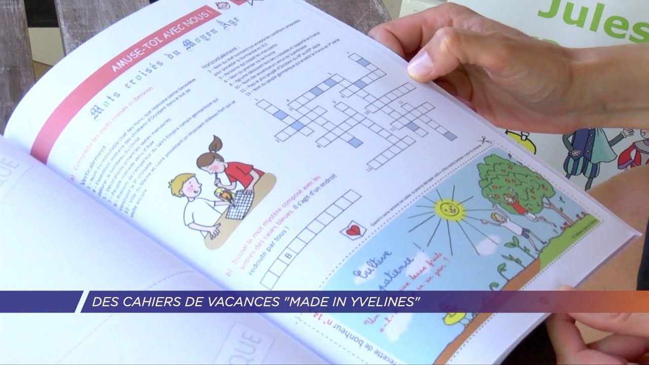 Des cahiers de vacances « made in Yvelines »