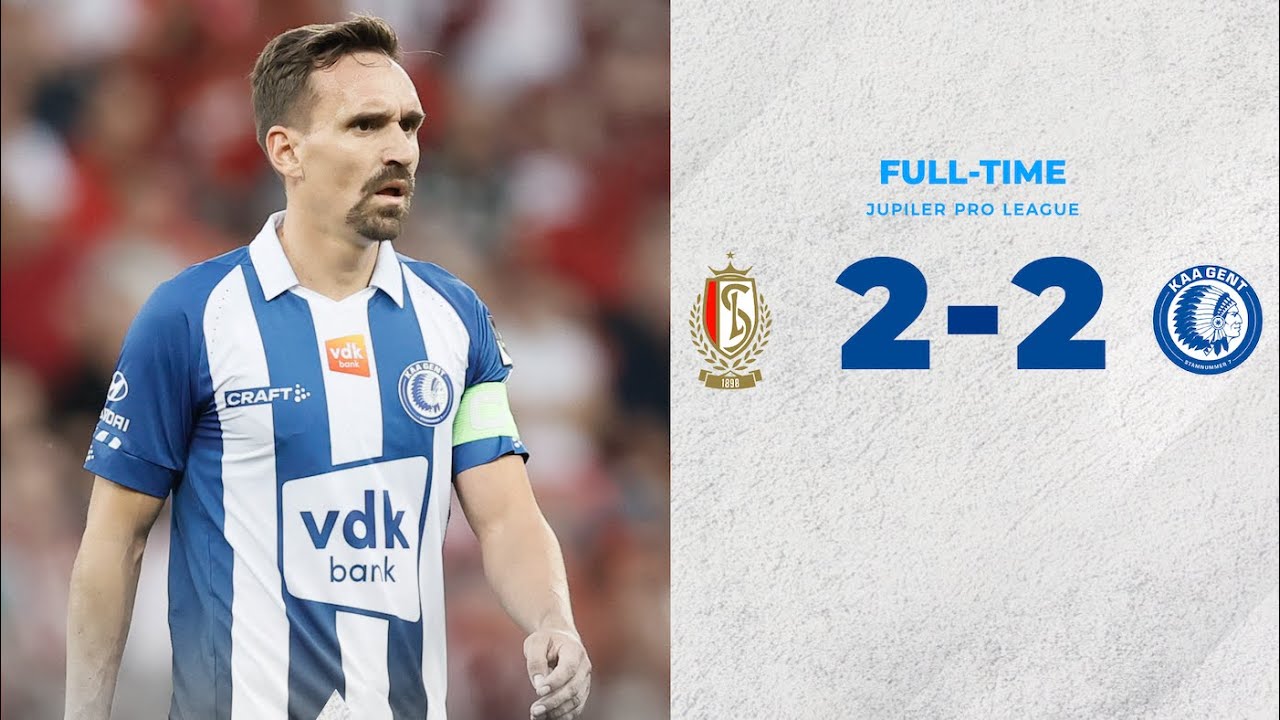 Standard - KAA Gent: 2-2