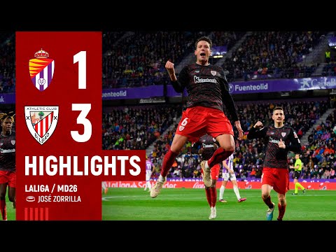 HIGHLIGHTS | Real Valladolid CF 1-3 Athletic Club | LaLiga 2022-23 J26