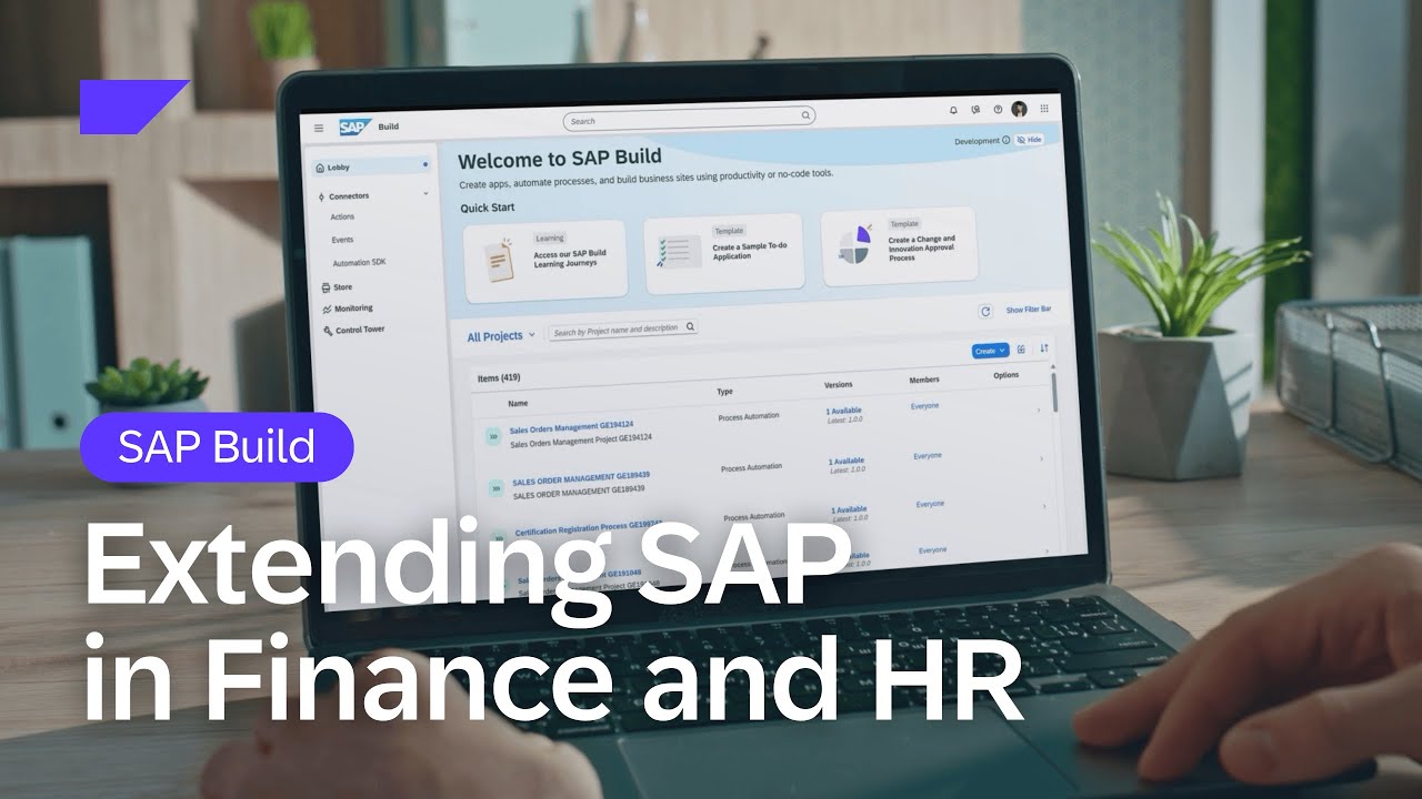 What Extending SAP Looks Like in Finance and HR with SAP Build
