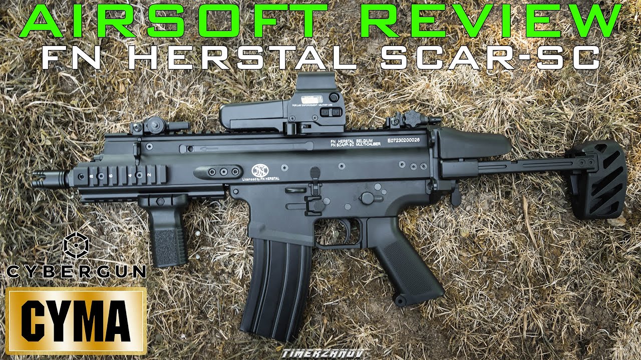 Airsoft Review #250 Cybergun FN Herstal SCAR-SC Cybergun/Cyma AEG [FR]