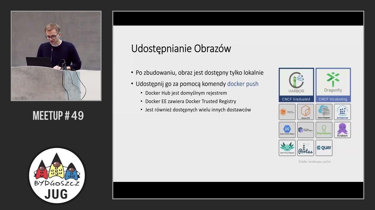 [Bydgoszcz JUG - Meetup #49] Michał Pstrąg - Docker dla opornych