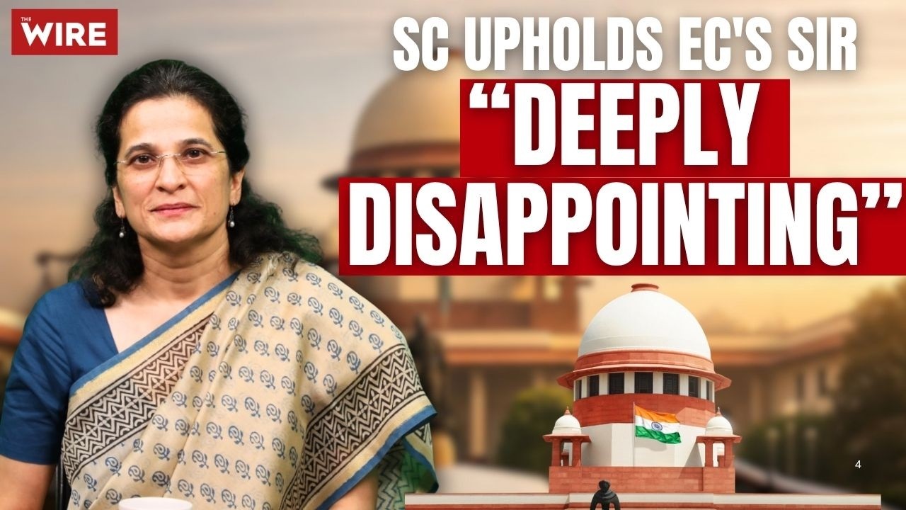 "The Decision to Hold Sir Was Not Taken by Election Commission" | Anjali Bhardwaj | The Wire Wrap