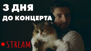 3 дня до концерта | СТРИМ