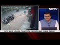 On Camera, Delhi Bus Rams 4 Vehicles, Runs Over Parked Bikes  - 02:01 min - News - Video