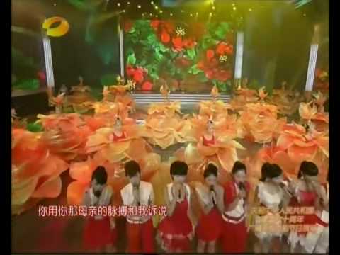 快女10强 李谷一 - 我和我的祖国